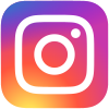 the black instagram logo representing an old analog camera. Some parts are transparent